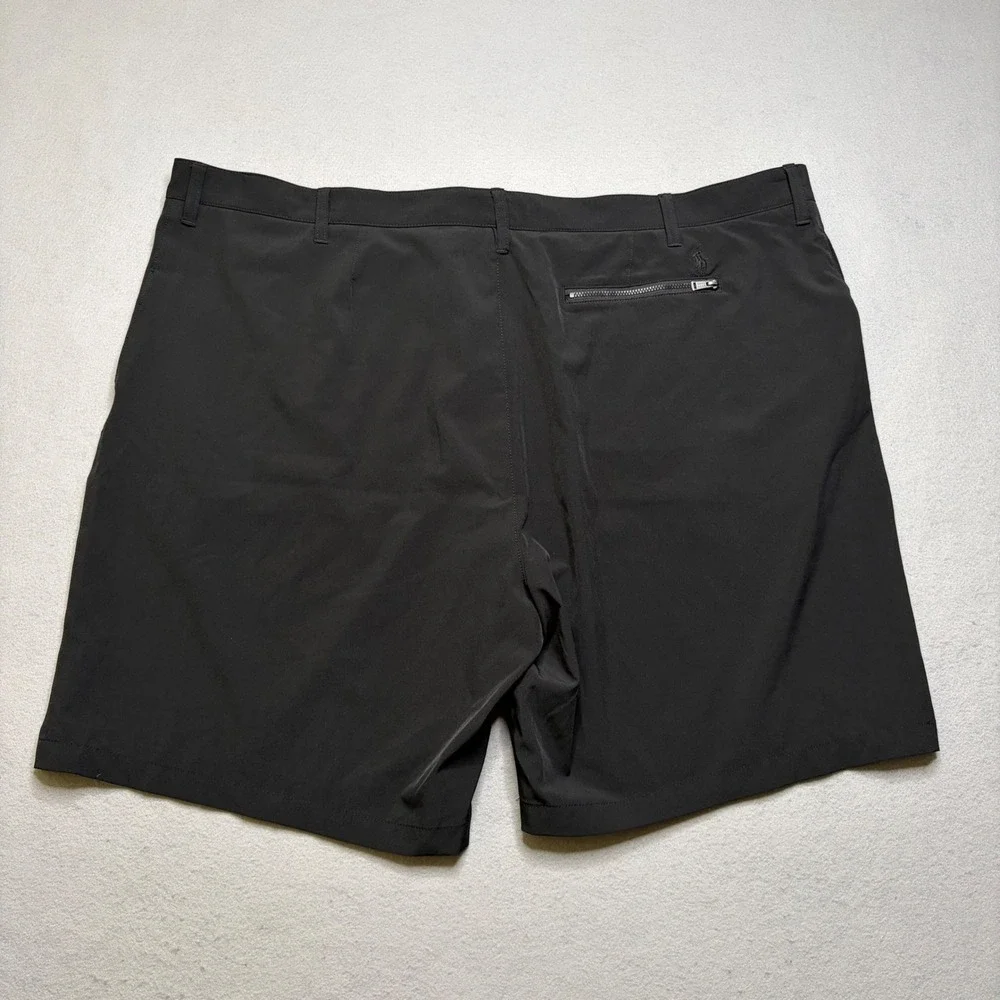 Polo Ralph Lauren Golf Shorts Mens 46 Black Performance Recycled Chino‎